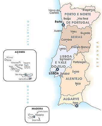 Mapa De Portugal